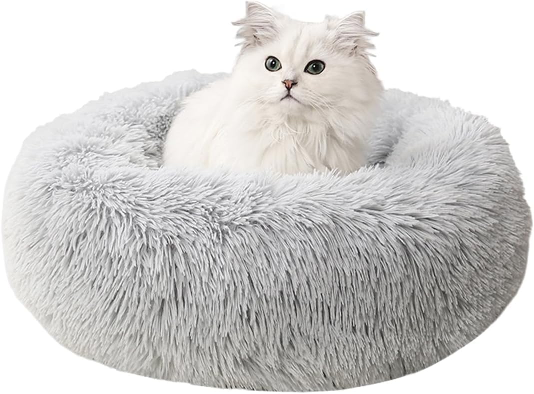 Кошка Toyuxe Собака Питомец Кошка Питомец Собака Питомец Пушистая Кровать для Пушистой Кошки Питомец Спящая Кровать, На Которой Кошки Будут Весь Год Для Для Небольших Домашних Животных Размеры Цвета