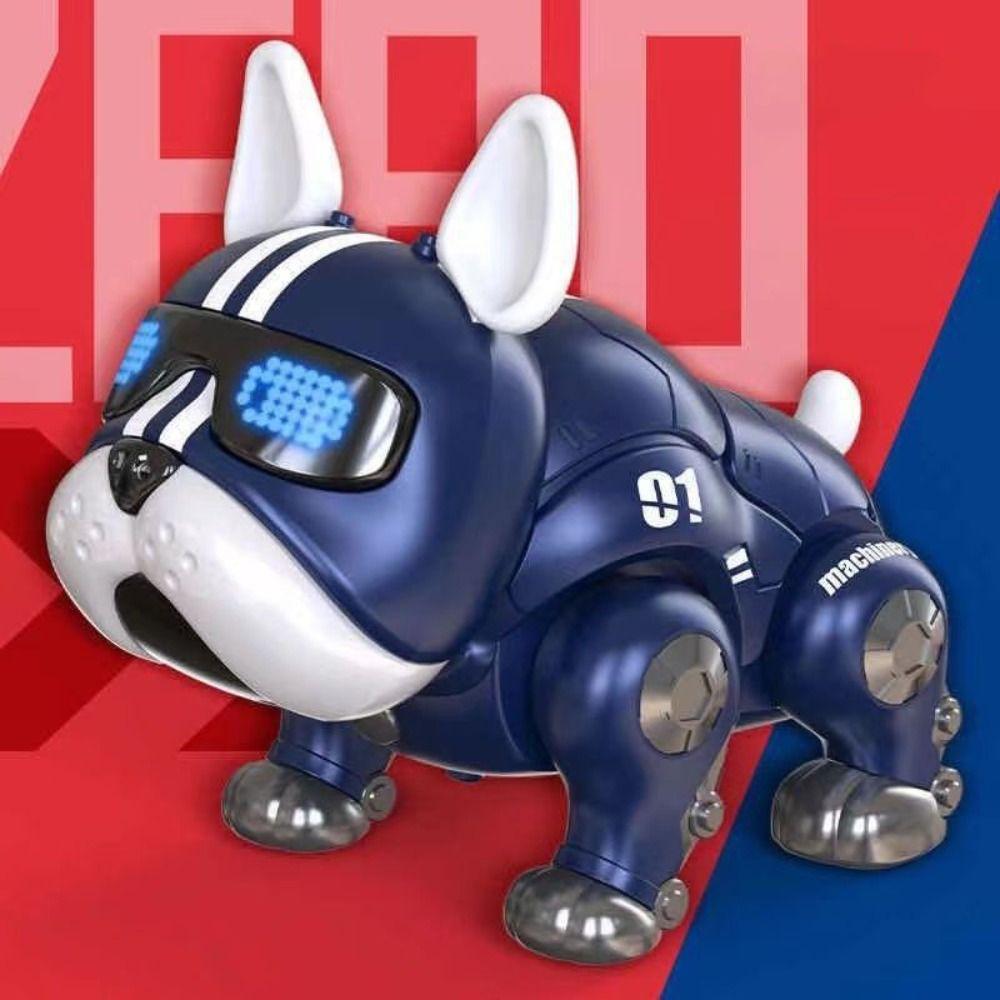 Виртуальный питомец Жестокий робот-собака Интеллектуальный музыкальный робот-собака Интеллектуальный робот-собака Детские игрушки красный